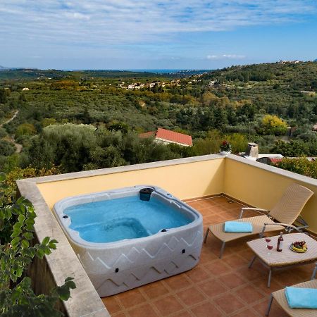 Villa Erontas - Private Heated Jacuzzi Makhairoi ภายนอก รูปภาพ