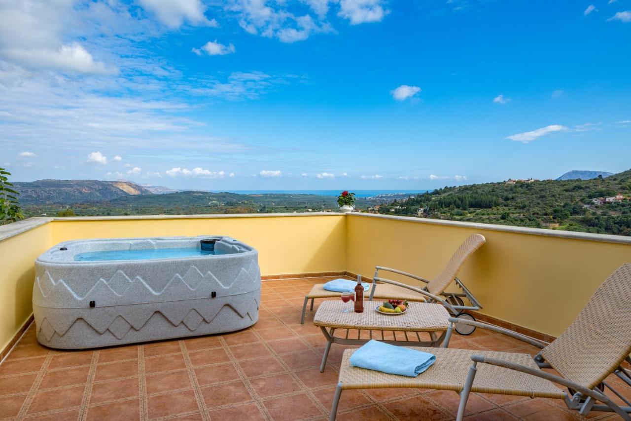 Villa Erontas - Private Heated Jacuzzi Makhairoi ภายนอก รูปภาพ