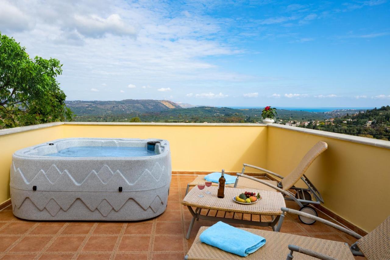 Villa Erontas - Private Heated Jacuzzi Makhairoi ภายนอก รูปภาพ