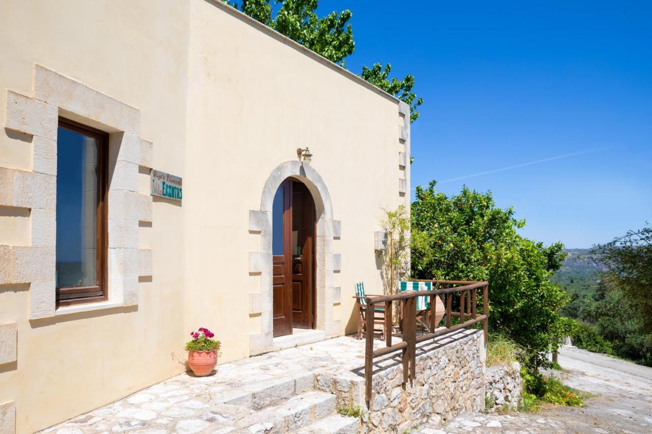Villa Erontas - Private Heated Jacuzzi Makhairoi ภายนอก รูปภาพ